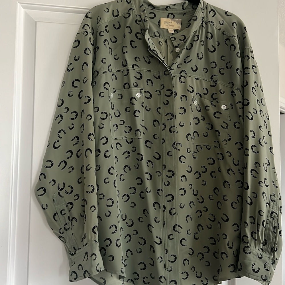 Elizabeth and James silk blouse